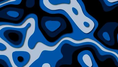 Abstract paper carve template background,for book cover. Illustrazione stock