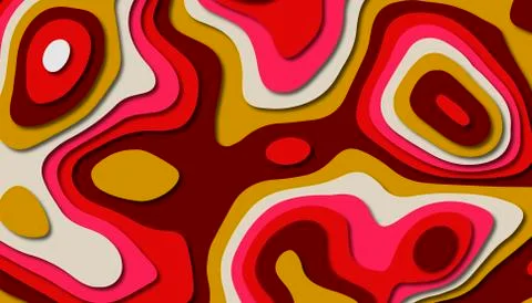 Abstract paper carve template background,for book cover. Stock Illustration
