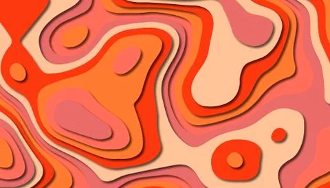 Abstract paper carve template background,for book cover. Stock Illustration