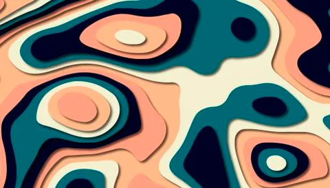 Abstract paper carve template background,for book cover. Stock Illustration