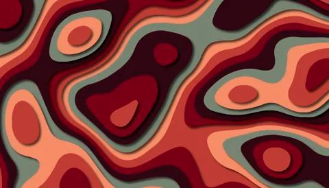 Abstract paper carve template background,for book cover. Stock Illustration