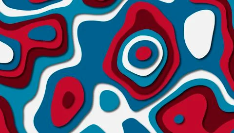 Abstract paper carve template background,for book cover. Stock Illustration