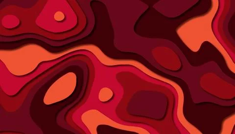 Abstract paper carve template background,for book cover. Stock Illustration