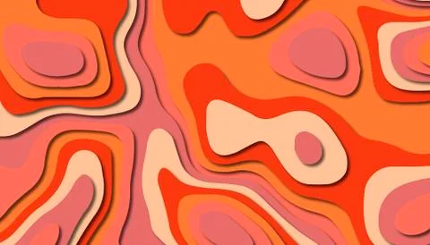 Abstract paper carve template background,for book cover. Stock Illustration