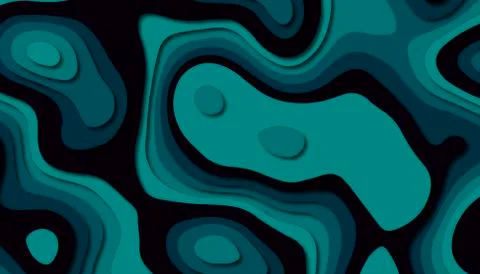 Abstract paper carve template background,for book cover. Illustrazione stock