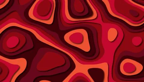 Abstract paper carve template background,for book cover. Stock Illustration