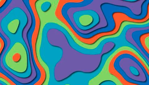 Abstract paper carve template background,for book cover. Stock Illustration