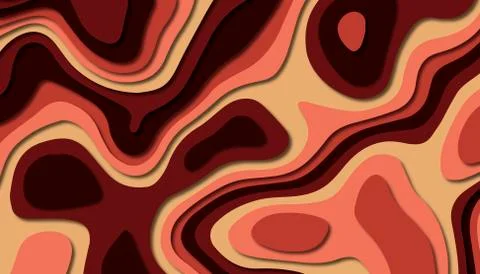 Abstract paper carve template background,for book cover. Stock Illustration