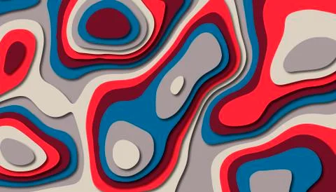 Abstract paper carve template background,for book cover. Stock Illustration