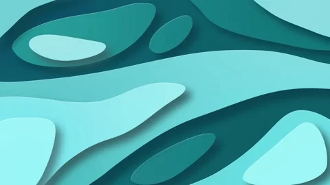 Abstract Paper Cut Background Video stock 169223540