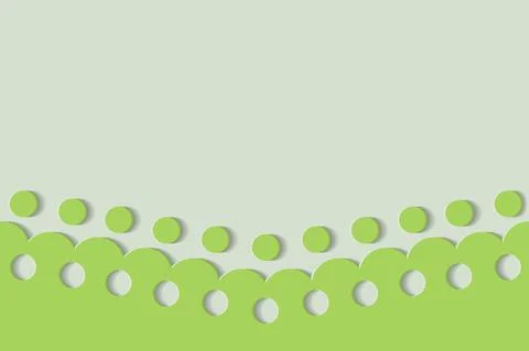 Abstract paper cut out background for design in light colors 스톡 일러스트