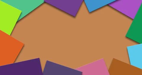 Abstract paper layers texture for modern background Stock Illustration