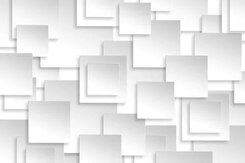 Abstract paper rectangle design silver background texture. Stock Illustration