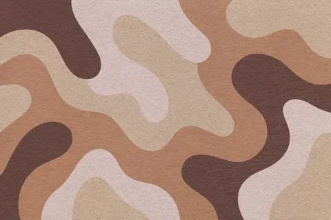 Abstract paper texture background with brown beige, caramel camouflage patt.. Stock-Fotos