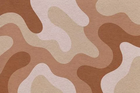 Abstract paper texture background with light beige, warm brown ivory camouf.. Stock Illustration