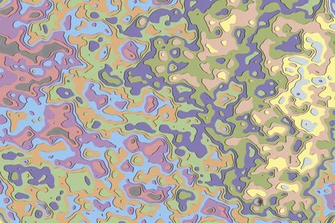 Abstract papercut background view created from different color Stock Illustration