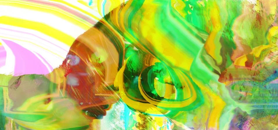 Abstract partial transparent paint motion texture Stock Illustration