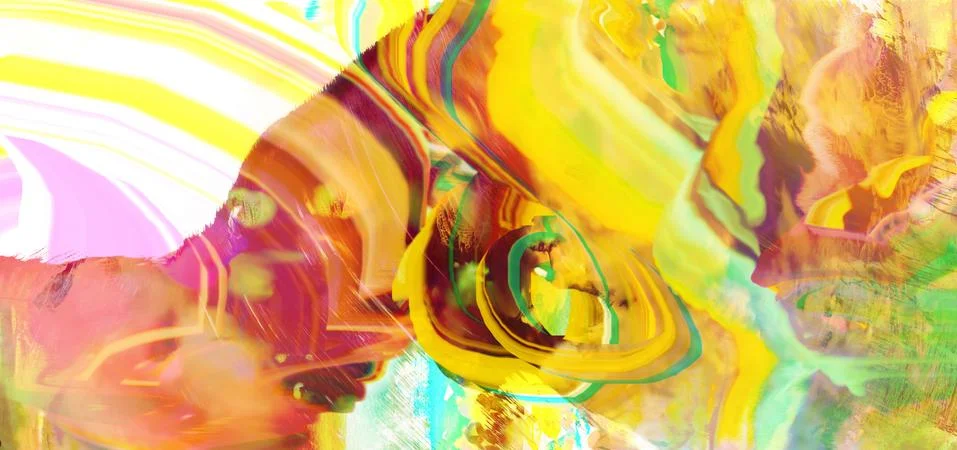 Abstract partial transparent paint motion texture Stock Illustration