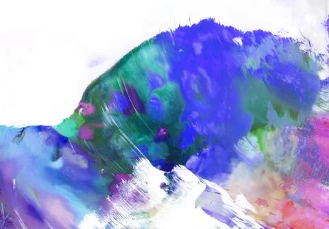 Abstract partial transparent paint motion texture Illustrazione stock