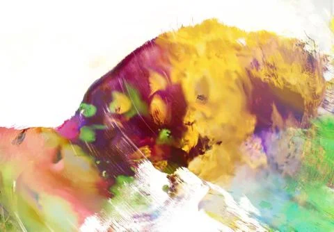 Abstract partial transparent paint motion texture Stock Illustration