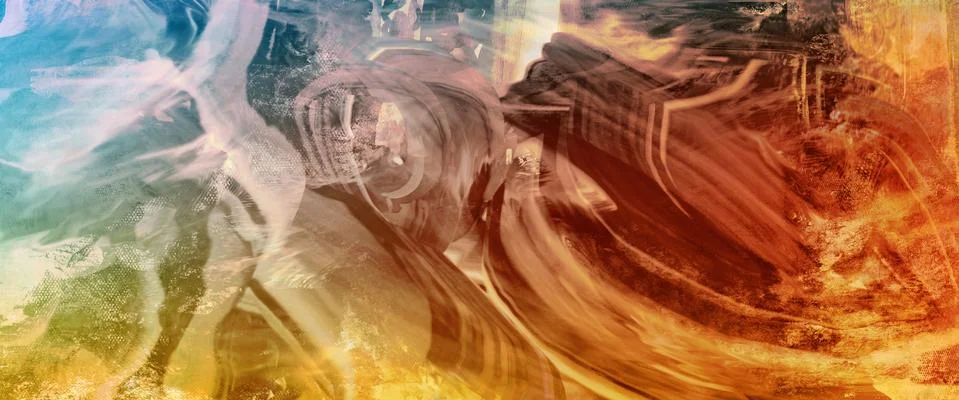 Abstract partial transparent paint motion texture Stock Illustration