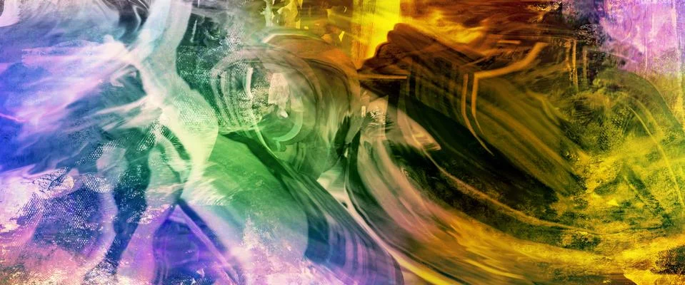 Abstract partial transparent paint motion texture Stock Illustration