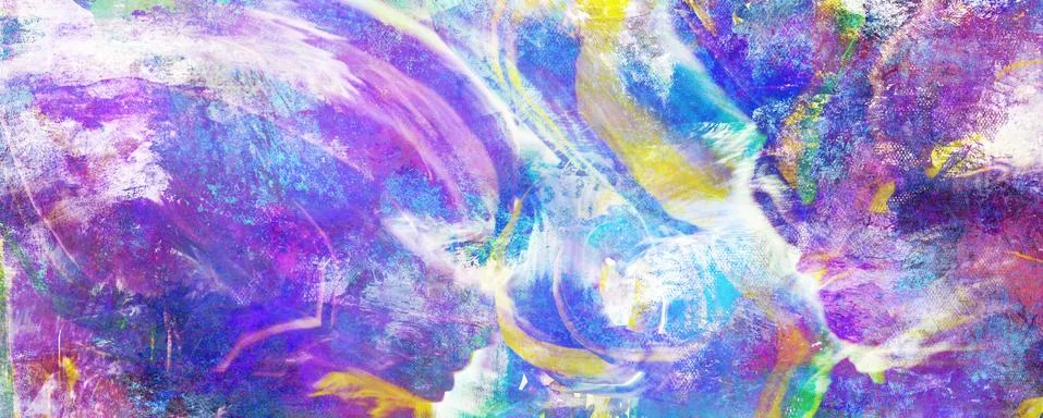 Abstract partial transparent paint motion texture Stock Illustration