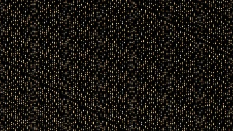 Abstract particle 3D virtual isometric square lighting moving, Technology Stock Footage 108643016