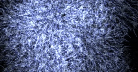 Abstract Particle Animation of psychedelic Pattern Stock Footage 103539690