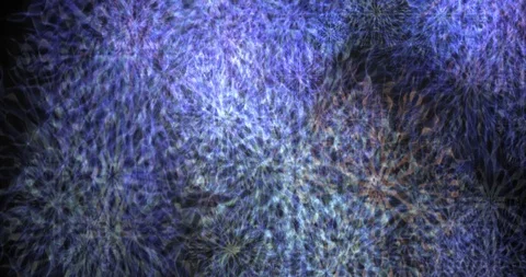Abstract Particle Animation of psychedelic Pattern Stock Footage 103549743
