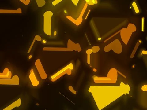 Abstract Particle art design Ilustración de archivo