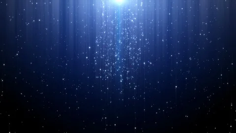 Abstract particle award with glitter effect on dark background Stock Footage 114493306