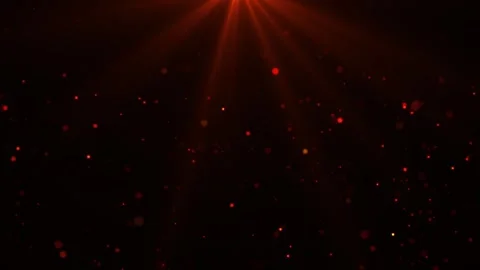 Abstract particle background. Beautiful bokeh and magical fields rise up Stock Footage 264600567