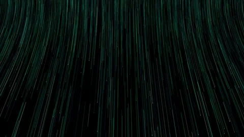 Abstract particle background. Binary big data code Matrix Flow wave landscape Stock Footage 295328036