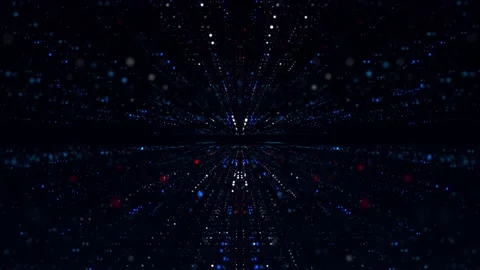 Abstract Particle Background for Finance, Data, Business, Technology Stock Footage 231561958