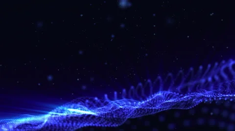 Abstract Particle Background Stock Footage 49122587