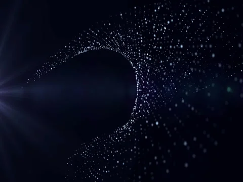 Abstract Particle Background Video stock 73847998