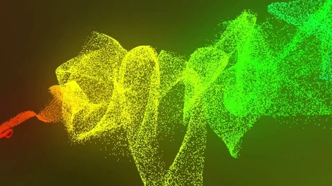 Abstract Particle Background Stock Footage 74276220