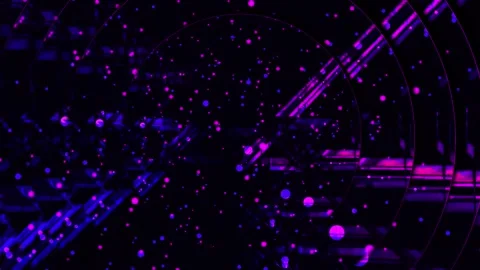 Abstract particle background 動画素材 260557766