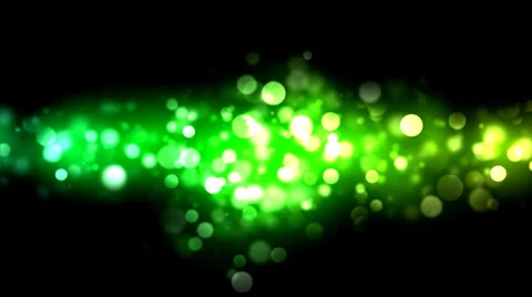 Abstract Particle Background - Loop Green Stock Footage 35523229