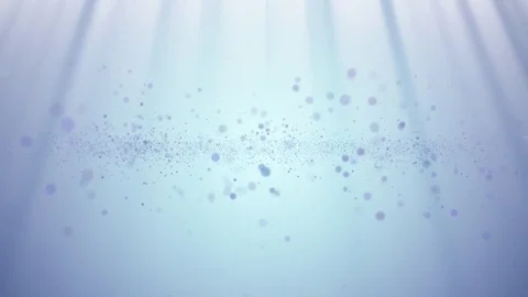 Abstract particle background with rays Stock Footage 76370401