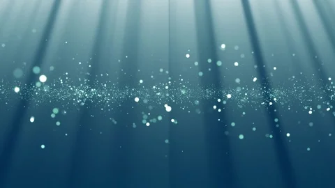 Abstract particle background with rays Vídeo Stock 76372536