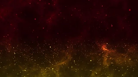 Abstract Particle Background With OF Red Color Stock Footage 185968025