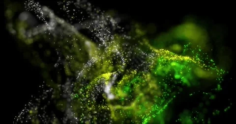Abstract Particle Background Slow Motion. 4k animatiom footage Stock Footage 275751558