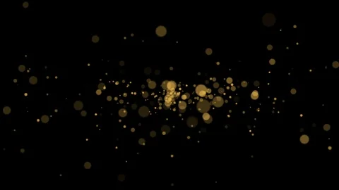 Abstract particle bokeh background Stock Footage 109433223