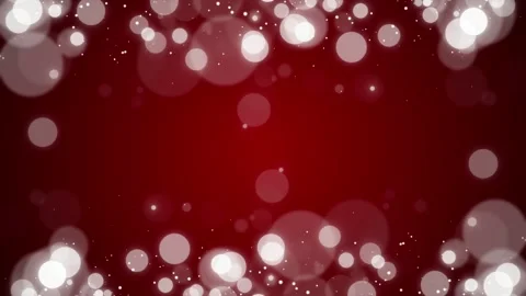 Abstract particle bokeh background red Stock-Footage 320704075