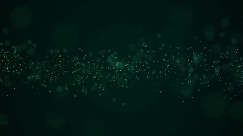Abstract particle bokeh sleek background loop teal Stock-Footage 78141852