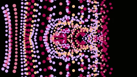 Abstract particle burst with vibrant light trails Stock Footage 340003516