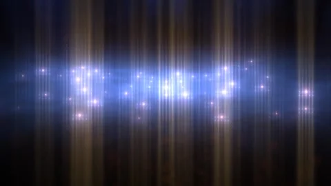 Abstract particle effect flashing light vj background hd Stock Footage 240796130