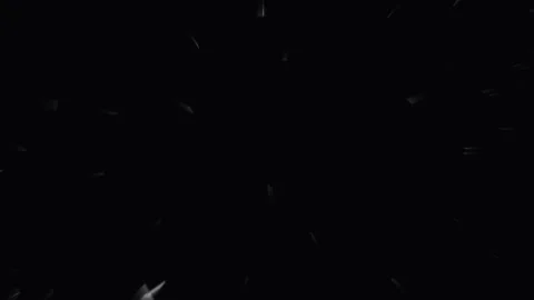 Abstract Particle Explosion with Subtle Light Flares in Dark Background Cin.. Stock Footage 341663269